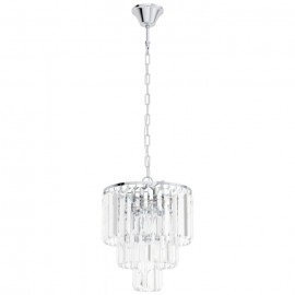 Eglo-Agrigento H/L 4X40W , 5X40W & 7X40W E14 Pendant - Chrome